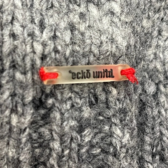 Eckō Unltd Men’s‎ Jumper Ski Sweater Vintage 90’s Nordic Wool Blend Medium - Picture 3 of 8